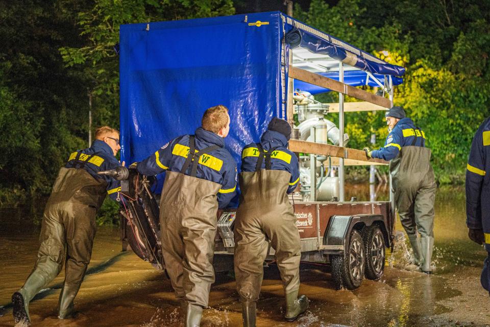 Hochwasser: THW als Zivil- und Katastrophenschutzorganisation des Bundes stark...