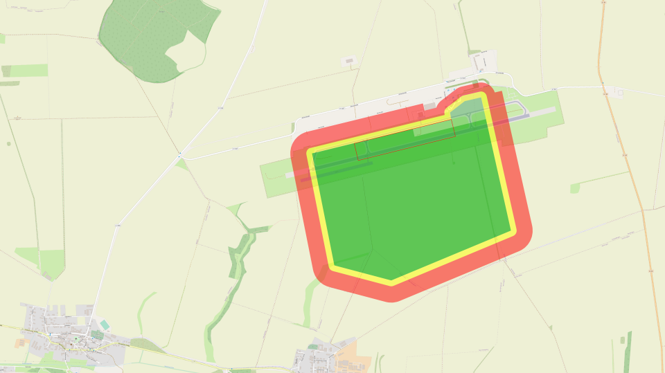 Einrichtung einer „offenen” Geozone am Nationalen Erprobungszentrum für...