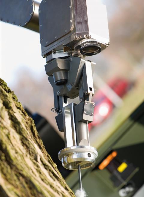 Automatisierte Probennahme als typisches Einsatzfeld unbemannter Systeme, hier...