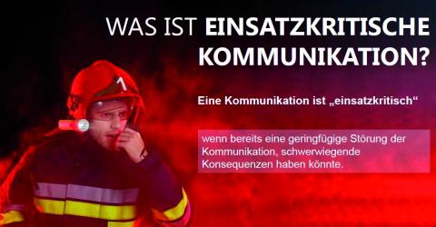 Einsatzkritische mobile Kommunikation
