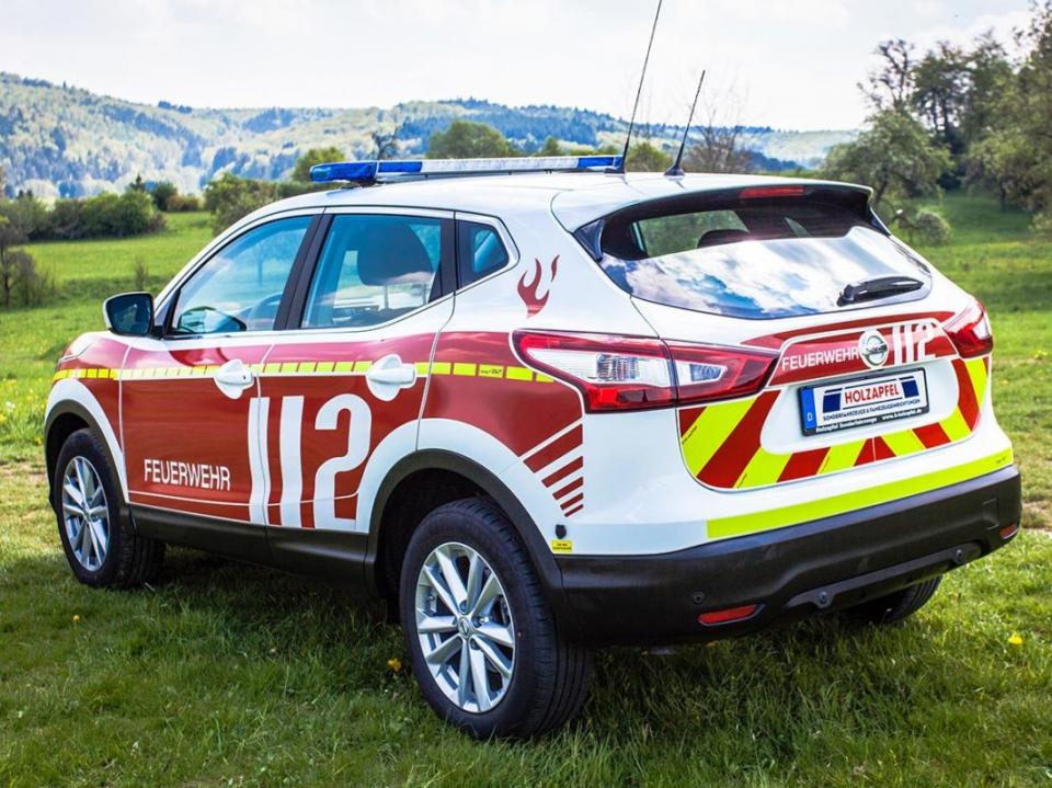 KDOW der Feuerwehr auf Basis eines Nissan Qashqai