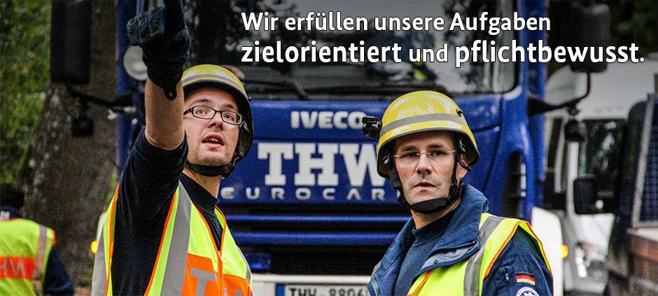 Leitsatz 2: Wir erfüllen unsere Aufgaben zielorientiert und pflichtbewusst.
