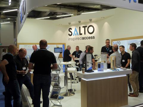 Viele Fachbesucher auf der Messe.