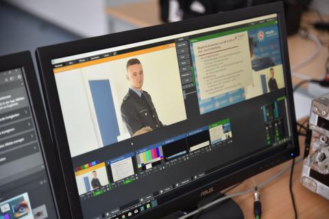 Vorstellung der Technik in der Polizeiakademie Niedersachsen